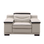 Bumper Sectional Genuine Leather Sofa New Living Room Furniture