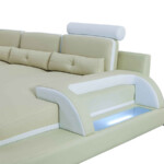 Natural Genuine Leather U Shaped Sectional Sofa Furniture for Home Hot Selling