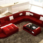 U Shape European Style Luxury Leather Sofa Set Designs Couch Living Room Furniture Sets