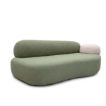 Pebble Sofa Nature Design Velvet Sofa Set Beige Gray Light Green Brown Modular Combination Sectional Couch